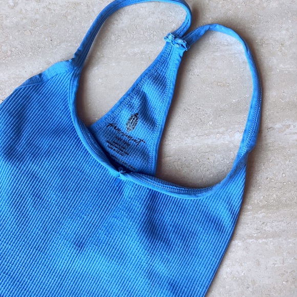 Free People Tops - Free People Happiness Runs Sweetheart Crop Tank